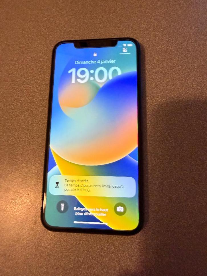 Iphone X 256 GB, Telecommunicatie, Mobiele telefoons | Apple iPhone, Gebruikt, 256 GB, Zonder abonnement, Zonder simlock, iPhone X