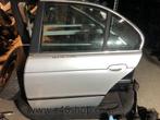 DEUR LINKS ACHTER BMW 5 SERIE E39 TITANSILVER, Auto-onderdelen, Ophalen of Verzenden, Gebruikt, BMW, Deur
