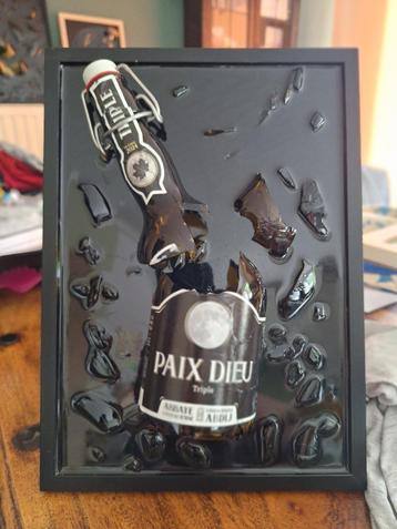 epoxy bottle art Paix Dieu beschikbaar voor biedingen