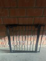 BabyDan Deurhekje asta zwart met verlengstukken, Kinderen en Baby's, Babyparken, Ophalen of Verzenden