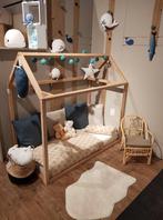lits cabane Childhome style Montessori, Enfants & Bébés, Chambre d'enfant | Lits, Enlèvement ou Envoi, Matelas, 70 à 85 cm, Comme neuf