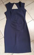 donkerblauw feestkleedje mt L, Blauw, Maat 42/44 (L), Ophalen of Verzenden, Zo goed als nieuw