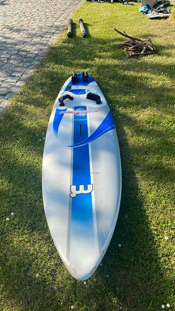 mistral windsurfplank, Watersport en Boten, Windsurfen, Ophalen, 250 tot 300 cm, Gebruikt, Met vin(nen)