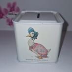 🩷 Beatrix Potter Spaarpot, Ophalen of Verzenden, Gebruikt, Metaal of Blik, Overige thema's