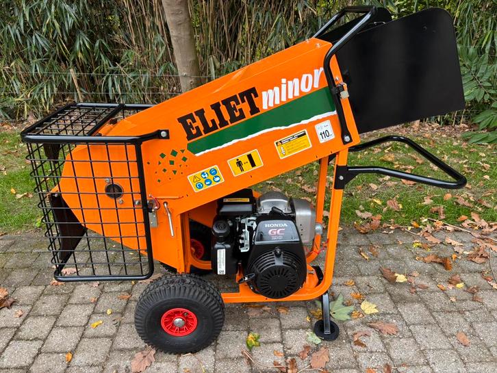 Eliet Minor-Honda hakselaar, Tuin en Terras, Hakselaars, Zo goed als nieuw, Benzine, Ophalen