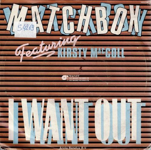 Vinyl, 7"    /   Matchbox   Featuring Kirsty MacColl – I Wan, CD & DVD, Vinyles | Autres Vinyles, Autres formats, Enlèvement ou Envoi