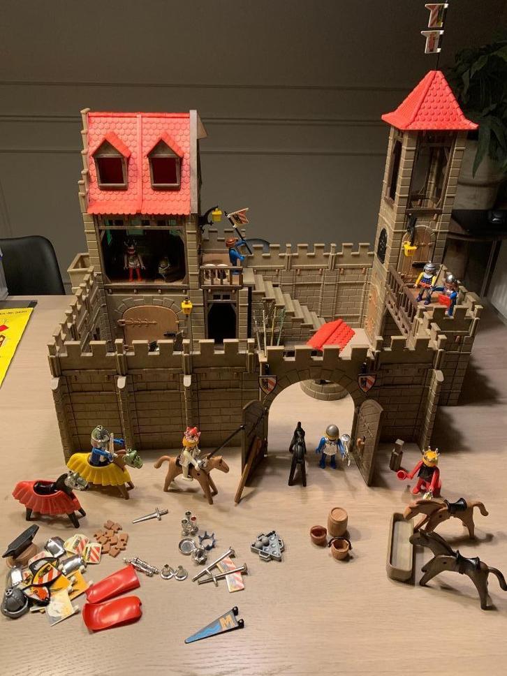 PLAYMOBIL Ridderkasteel vintage, Kinderen en Baby's, Speelgoed | Playmobil, Gebruikt, Complete set, Ophalen of Verzenden