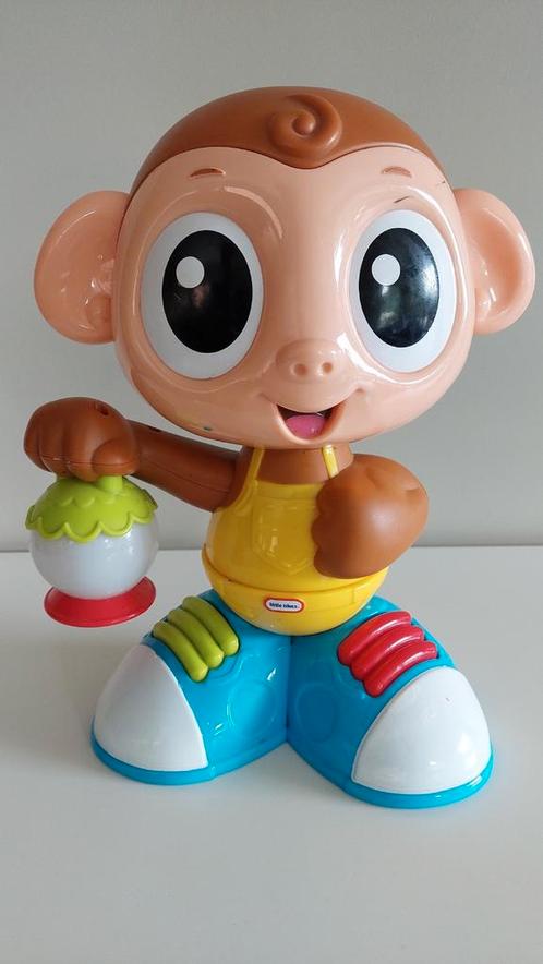 Little Tikes Movin' Lights Monkey - 9 tot 36 maanden, Kinderen en Baby's, Speelgoed | Babyspeelgoed, Zo goed als nieuw, Ophalen of Verzenden