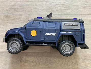 Grand véhicule jouet SWAT avec effets lumineux et sonores
