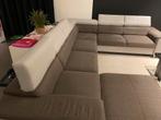 Grote hoekzetel met uitschuifbed, Huis en Inrichting, Zetels | Complete zithoeken, Ophalen, Gebruikt, Stof, Modern
