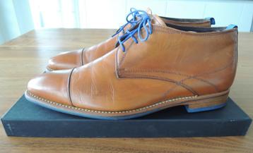Floris van Bommel - vlotte herenschoen cognackleurig maat 45 beschikbaar voor biedingen