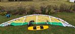 Evo Kitesurfset: 5lijnskite10m+plank+gareel, Watersport en Boten, Kitesurfen, Ophalen, Gebruikt, 10 m², Foil