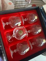 12 stuks cognac glazen ( cristal d’arques ), Enlèvement ou Envoi