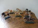 Antiek speelgoed Nazaire Beeusaert Belgium lot paardjes, Enlèvement ou Envoi