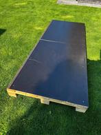 Skateramp (10 cm hoog) op palletten voor beginners, Sport en Fitness, Skateboarden, Ophalen, Zo goed als nieuw, Overige typen