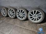 7-8mm! Audi A3 18 inch antraciete velgen 5x112 zomerbanden 2, 18 inch, Gebruikt, Banden en Velgen, Ophalen of Verzenden