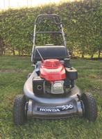 Professioneel Honda HRD 536 grasmachine., Tuin en Terras, Grasmaaiers, HONDA, Opvangbak, Zo goed als nieuw, Cirkelmaaier