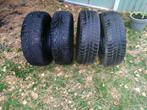 4 pneus hiver/neige UNIROYAL 205/60 R16 M+S, Ophalen, Gebruikt, 16 inch, Band(en)