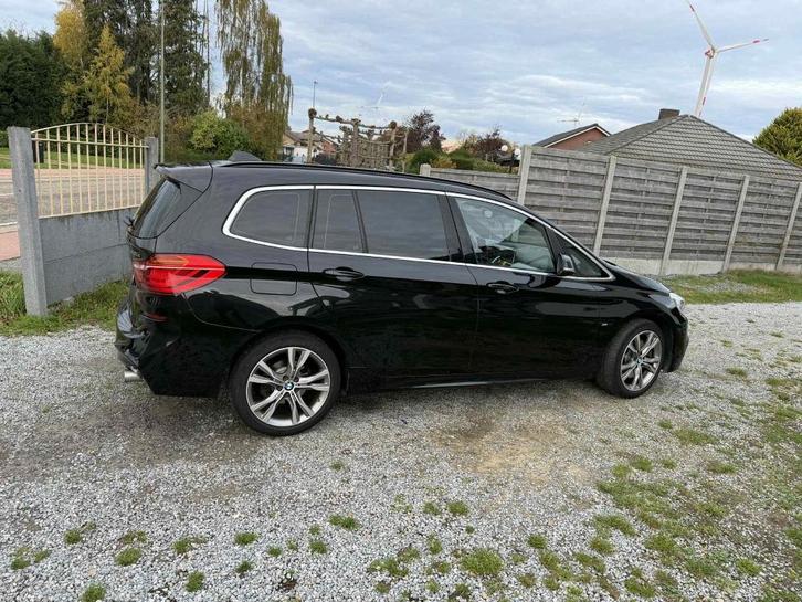 BMW 220d grand tour, Auto's, BMW, Particulier, 2 Reeks Gran Tourer, Bluetooth, Diesel, Euro 6, 5 deurs, Automaat, Zwart, Zwart