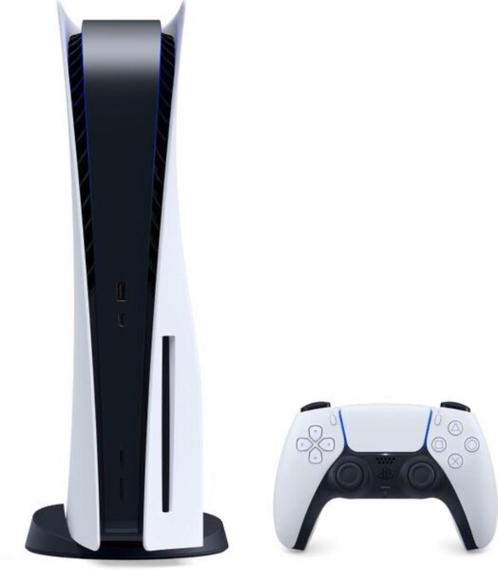 Ps5 met 2 controllers en laadstation .disk editie, Games en Spelcomputers, Spelcomputers | Sony PlayStation 5, Zo goed als nieuw