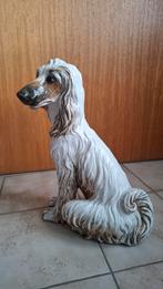 Handgeschilderd hondenbeeld 43cm, Verzamelen, Ophalen