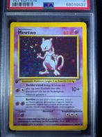 Pokémon Mewtwo–1st Edition – Holo – PSA 7 –Nederlands (1999), Ophalen, Zo goed als nieuw