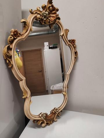 Magnifique miroir de style baroque rococo, Enlèvement