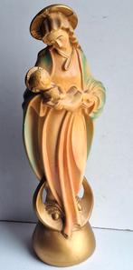 Jolie grande ancienne statue Vierge à l'enfant, Antiquités & Art, Enlèvement