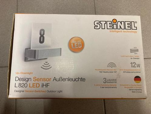 STEINEL - L820 LED iHF wandsensorlamp met iHF-sensor up/down, Tuin en Terras, Buitenverlichting, Nieuw, Aluminium, Led, Ophalen