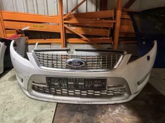 Voorbumper wit Ford Mondeo IV ('07-'14), Auto-onderdelen, Carrosserie, Bumper, Ford, Voor, Gebruikt, Ophalen of Verzenden