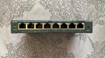 TP-Link TL-SG108PE Gigabit Switch (8-poorts, 4x PoE) beschikbaar voor biedingen
