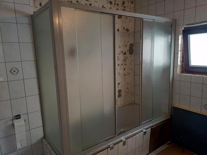 Douchescherm bad, Huis en Inrichting, Badkamer | Badkamermeubels, Gebruikt, Overige typen, Ophalen