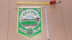 vintage vaandel Celtic Glasgow +/- 1990, Enlèvement ou Envoi, Utilisé