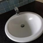 lavabo  2 stuks , bad , keramisch blad en kasten, Ophalen, Bad