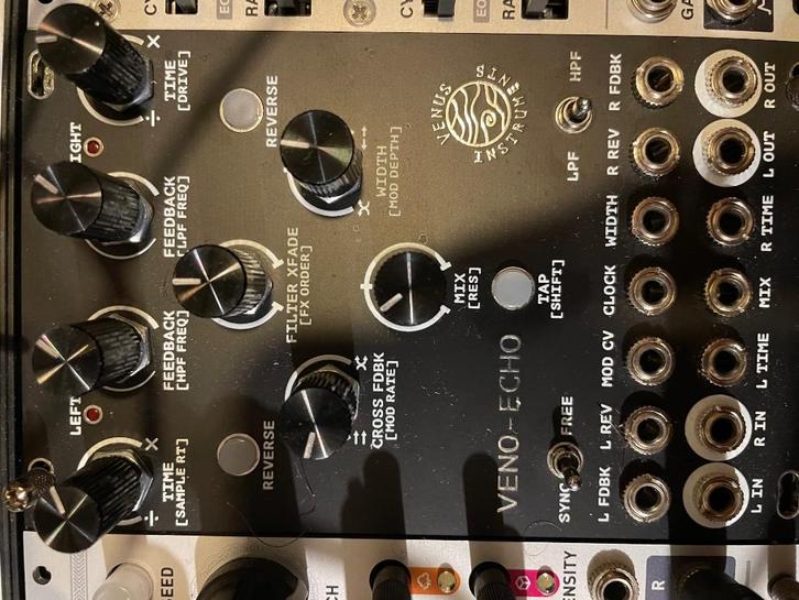 Venus Veno-Echo Dual Delay Modular Eurorack, Muziek en Instrumenten, Soundmodules, Nieuw, Overige merken, Ophalen of Verzenden