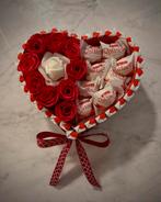 Boîte de chocolat avec des roses, Enlèvement, Neuf, Boite cadeau