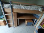 Hoogslaper - kinderkamer, Huis en Inrichting, Slaapkamer | Complete slaapkamers, Ophalen, Gebruikt, Eenpersoons, Lichte matte eik