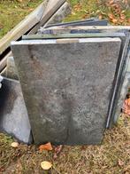 Blauwstenen tegels (8), Tuin en Terras, Tegels en Klinkers, Ophalen, Overige typen, 5 tot 10 m², Zo goed als nieuw