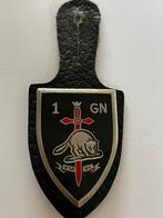 Cintre de coffre en argent 1er génie, Envoi, Armée de terre, Emblème ou Badge