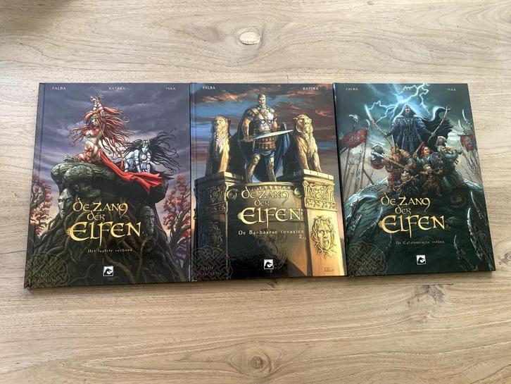 De zang der Elfen, Boeken, Stripverhalen, Zo goed als nieuw, Complete serie of reeks, Ophalen of Verzenden