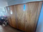 Vintage dubbele kleerkast, Enlèvement, Utilisé, 200 cm ou plus, 150 à 200 cm