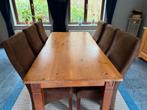 Tafel en stoelen, Ophalen