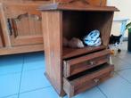 Bijzetkastje in sterk hout.eikkleur., Ophalen, 1 of 2 laden, Klassiek, Eikenhout