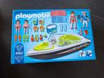 Playmobil 4862 zwarte speedboot, Kinderen en Baby's, Speelgoed | Playmobil, Ophalen of Verzenden, Zo goed als nieuw, Complete set