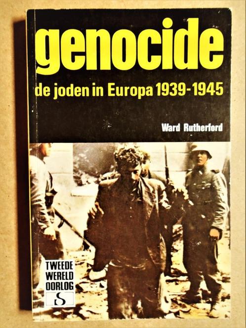 Genocide: de joden in Europa 1939-1945 - W. Rutherford -1978, Verzamelen, Militaria | Tweede Wereldoorlog, Overige soorten, Boek of Tijdschrift