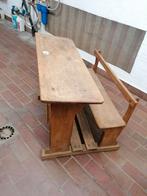 Banc d'écolier en chêne massif, Enfants & Bébés, Chambre d'enfant | Tables & Chaises, Enlèvement