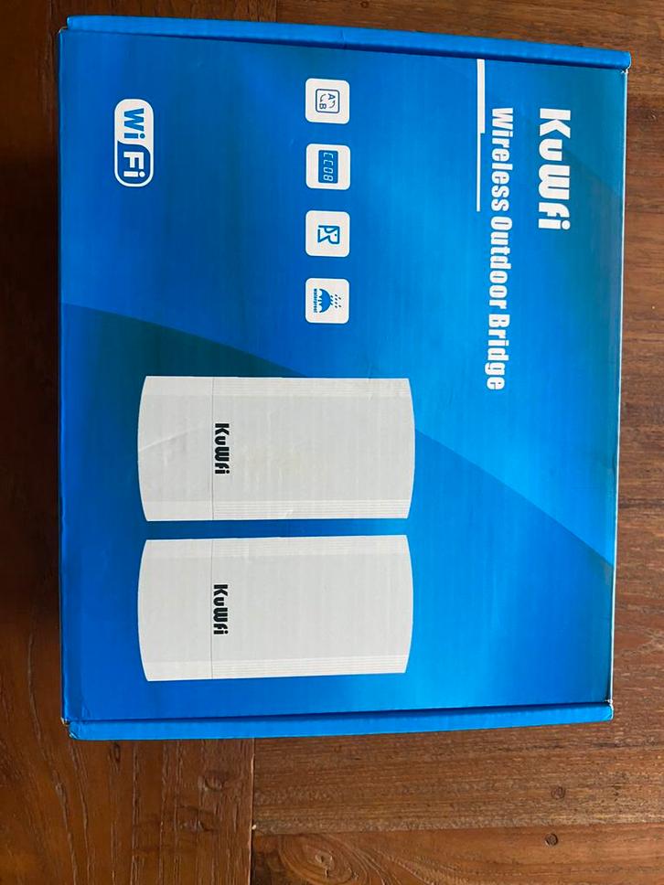 KuWfi wireless outdoor bridge, Computers en Software, WiFi-versterkers, Nieuw, Ophalen of Verzenden