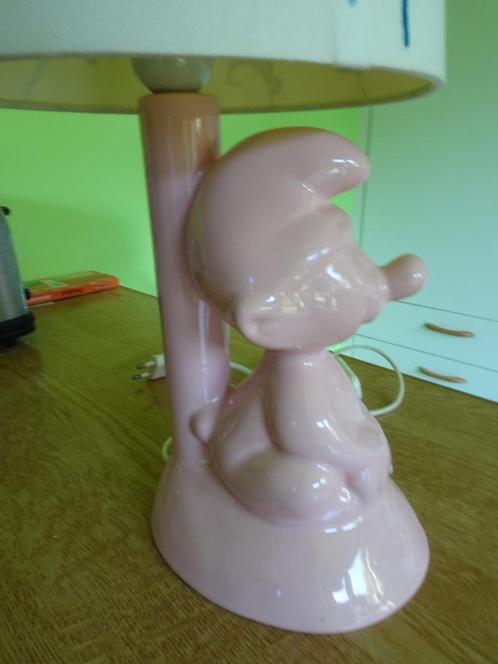 Smurf bedlamp - Uiterst zeldzaam!, Verzamelen, Stripfiguren, Gebruikt, Beeldje of Figuurtje, Smurfen, Ophalen of Verzenden