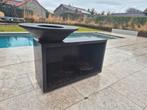 Ofyr island black 85 incl accesoires, Tuin en Terras, Houtskoolbarbecues, Ophalen, Gebruikt, Ofyr, Met accessoires