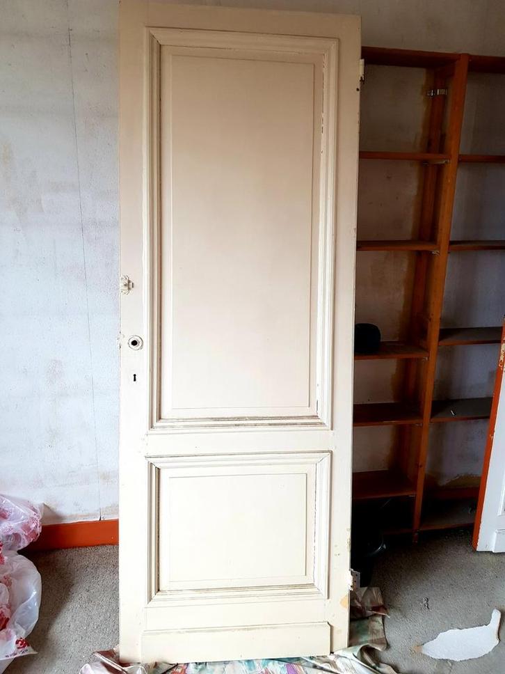 Antieke massieve deur, jaren '20, Bricolage & Construction, Fenêtres & Moustiquaires, Utilisé, Enlèvement